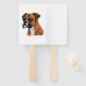 Éventail Boxer Bark Designs Punchy Graphic designs (Devant et derrière)