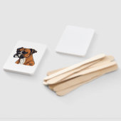 Éventail Boxer Bark Designs Punchy Graphic designs (Non-assemblé)