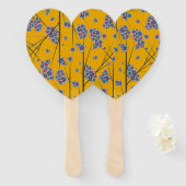 Éventail Branches particulières Ventilateurs à main (Devant et derrière)