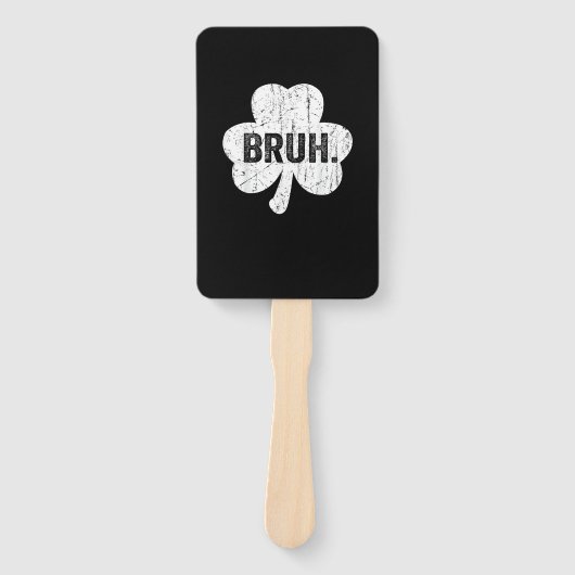Éventail Bruh Meme Drôle Dire Bro Salutation Ado Garçon St (Devant)