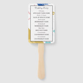 Éventail Brush Stroke Et Silhouette (Dos)