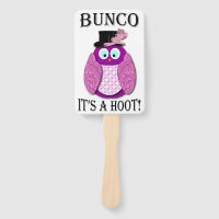 Bunco Dice Game Elegant Cute Owl