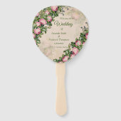 Éventail Bush Garden Green - roses roses douces (Devant)