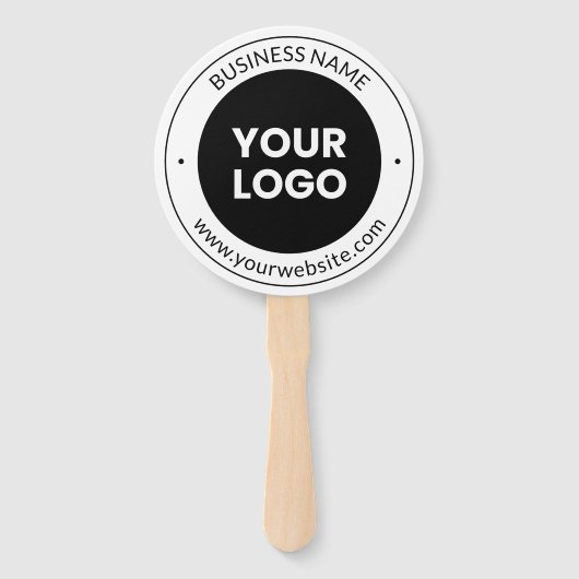 Éventail Business Name & Website ou Slogan, Merci Etc. (Devant)