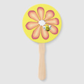 Éventail BUZZ OFF Bumblebee Personnalisé Thème (Dos)