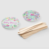 Éventail Cactus Lantern Fiesta Baby shower Succulents (Non-assemblé)