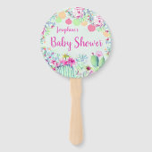 Éventail Cactus Lantern Fiesta Baby shower Succulents (Devant)