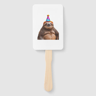 Éventail Cadeau de chapeau de fête d'anniversaire de paress
