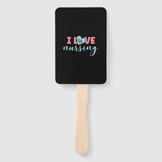 Éventail Cadeau infirmière | I Love Nursing