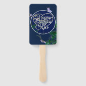 Éventail Cadeaux d'anniversaire personnalisés (Dos)