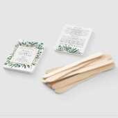 Éventail Cadre rustique verdoyant été, Ventilateur à main (Non-assemblé)