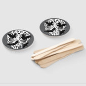 Éventail Calaveras décoratives Halloween (Non-assemblé)