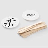 Éventail Calligraphie chinoise classique-Soft-#001- (Non-assemblé)