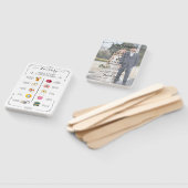 Éventail Calligraphie Whimsical Programme de Mariage de Pho (Non-assemblé)