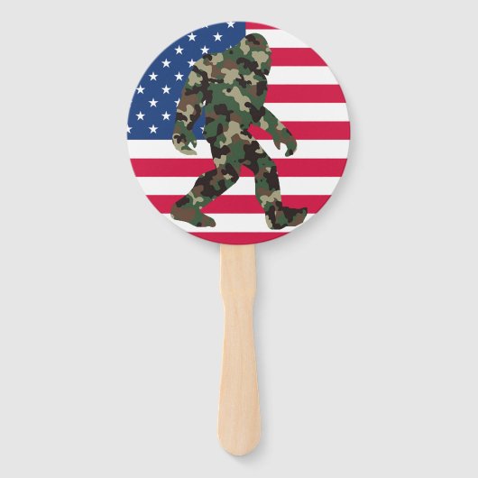 Éventail Camo Bigfoot Sasquatch (Devant)