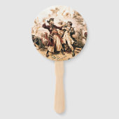 Éventail Capture, Barbe noire pirate, Revenge de la reine A (Dos)