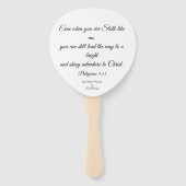 Éventail Caractère de fentes de pagaie en tant que Moses (Dos)