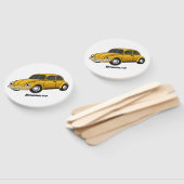 Éventail Caricature de voiture classique (Non-assemblé)