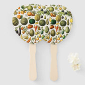 Éventail Carreaux de céramique Fruits et Légumes (Devant et derrière)