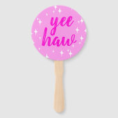 Éventail Casquette de la fille-fille moderne Yee Haw Starbu (Devant)