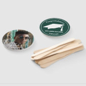 Éventail Casquette diplômée Moderne Photographie de fin d'é (Non-assemblé)