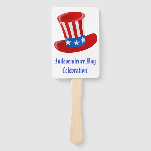 Éventail Casquette Oncle Sams (Devant)