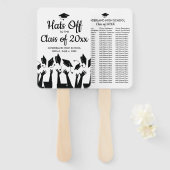 Éventail Catégorie d'étudiantes et étudiants de niveau seco (Devant et derrière)