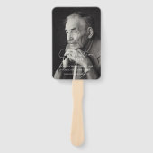 Éventail Célébration moderne de la vie Photo Ordre du servi (Devant)