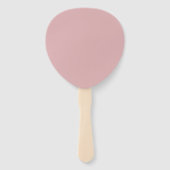 Éventail Cercles Confetti Roses (Dos)