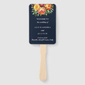 Éventail Cérémonie de crème de la Marine Programme de maria (Devant)