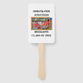 Éventail Chalet de jardin d'enfants personnalisé (Dos)