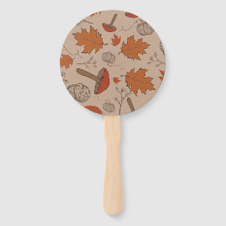 Éventail Champignons d'automne