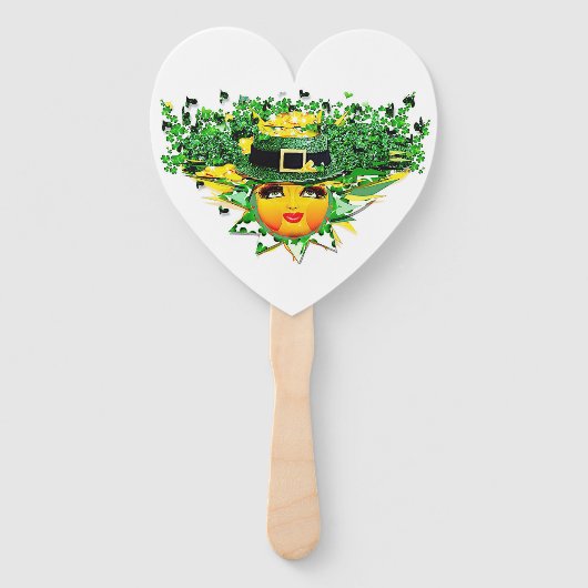 ÉVENTAIL CHANCE SOLEIL ! (Dos)