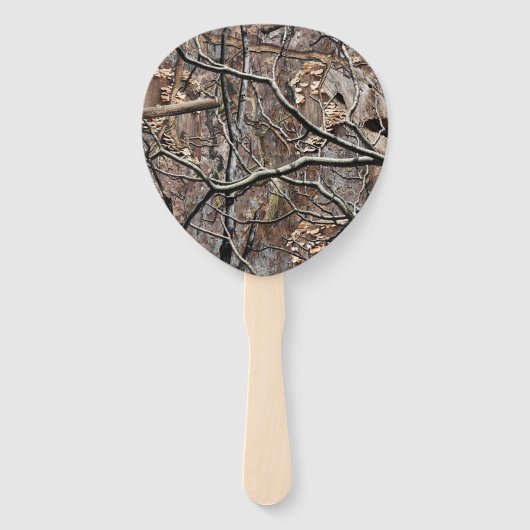 Éventail Chasse Camouflage Motif 8 (Devant)