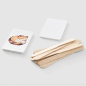 Éventail Chat Munchkin mignon couchage classique T-shirt (Non-assemblé)