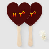 Éventail chaud | RÉCHAUFFEMENT CLIMATIQUE (Devant et derrière)