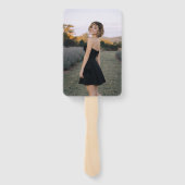 Éventail Cheers to the Grad Personalized Photo Graduation (Dos)