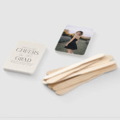 Éventail Cheers to the Grad Personalized Photo Graduation (Non-assemblé)