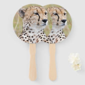 Éventail Cheetah (Devant et derrière)