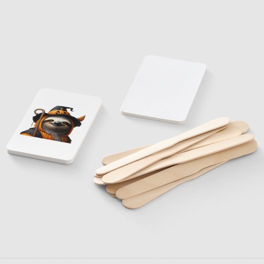 Éventail Chemise classique Sloth Halloween (Non-assemblé)