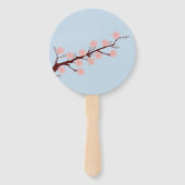 Éventail Cherry Blossom Mariage à thème (Dos)