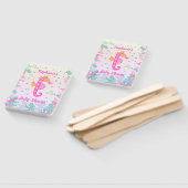 Éventail Cheval Sous Le Baby shower De Mer (Non-assemblé)