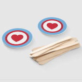 Éventail Chicago Love | Ventilateurs | Bleu (Non-assemblé)