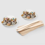 Éventail Chiens de Corgi gallois Pembroke (Non-assemblé)