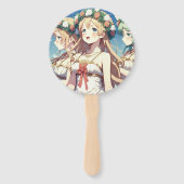 Éventail Choeur d'anime (Dos)