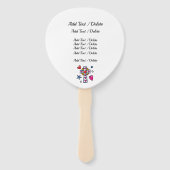 Éventail Christian Church Fan (Dos)