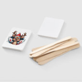 Éventail christmas Reindeer (1) (Non-assemblé)