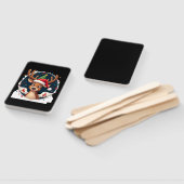 Éventail christmas Reindeer (2) (Non-assemblé)