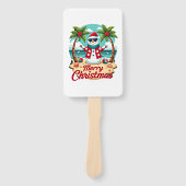 Éventail christmas Snowman (Devant)