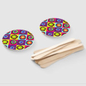 Éventail circles pattern  (Non-assemblé)